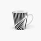 Double Tunnel - Black/White Mug